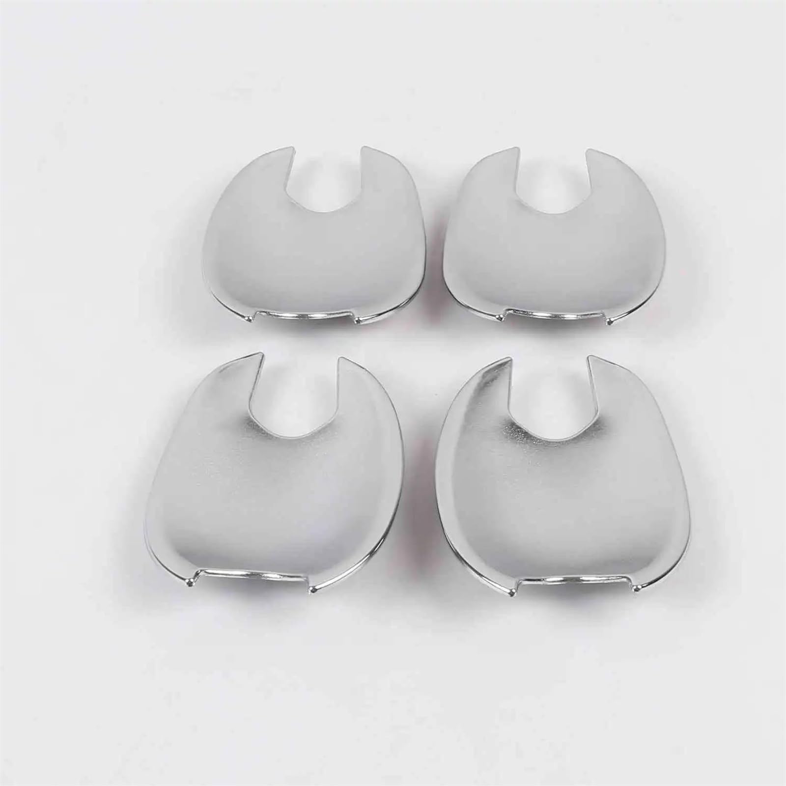 Slimes Silver A Car Styling Stickers For Mazda For Biante 2008-2016 Protective Cover Door Handle Outer Bowls Trim Assecories Protection(Silver A)