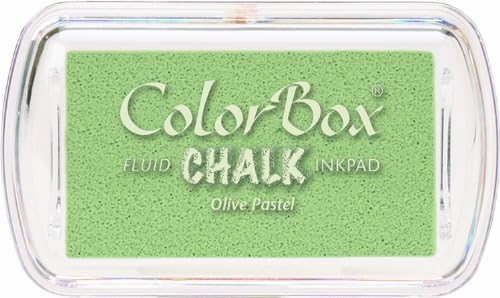 ColorBox Chalk Mini Ink Pad, Olive Pastel