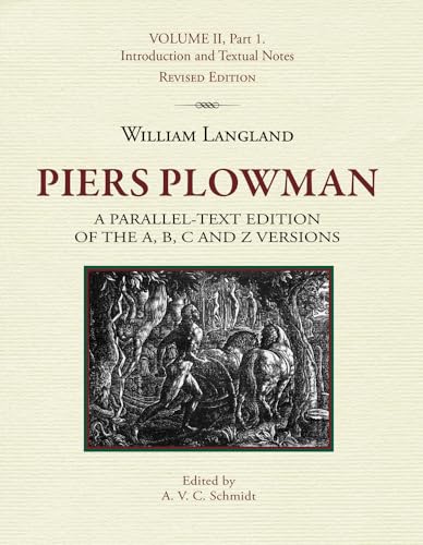 Piers Plowman (Research In Medieval And Early Modern Culture): Volume Ii, Part 1. Introduction And Textual Notes: 10 (Research In Medieval Culture)