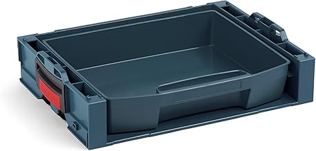 Rack i-BOXX actif avec tiroir LS 72 en bleu professionnel | Système de rangement modulaire empilable LBOXX | Compatible iBOXX 72 et tiroir LS-72