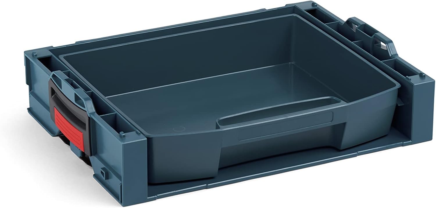i-BOXX Rack Active z szufladą LS 72 w kolorze profesjonalnym niebieskim | L-BOXX walizka narzędziowa z możliwością układania w stos | system przechowywania narzędzi | idealny do i-BOXX 72 i szuflady