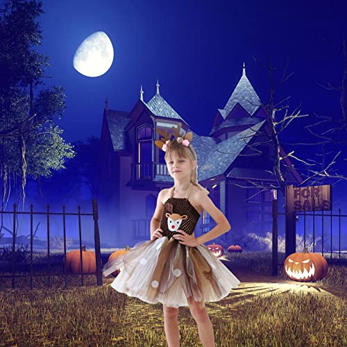 Vestido de Natal para meninas, vestidos de natal sem mangas, vestidos de princesa para meninas com c