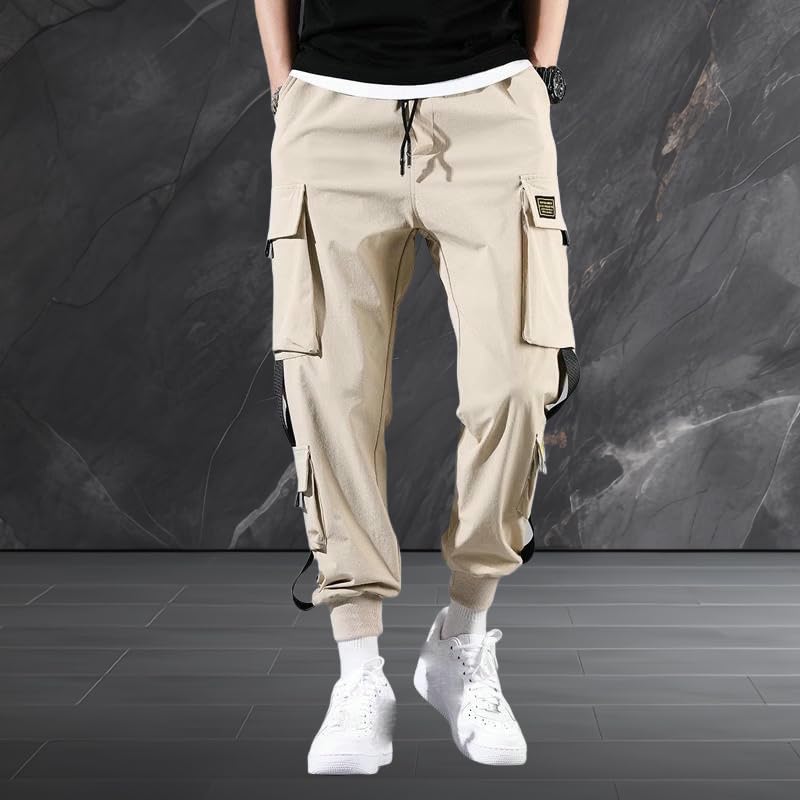 Pantalon cargo ample homme confortable pour masquer les formes