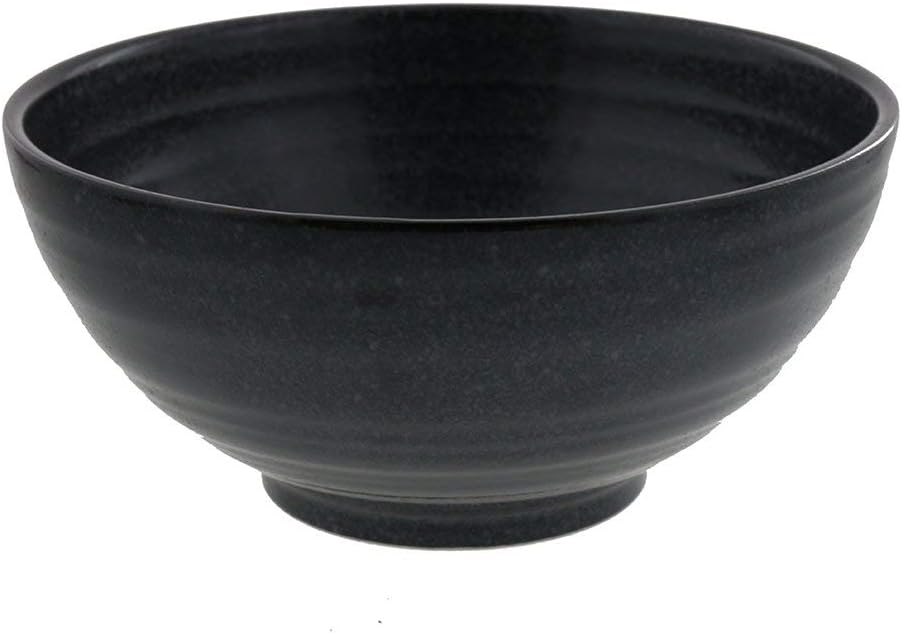 Extra Large Sanuki Udon Donburi Ramen Bowl Black