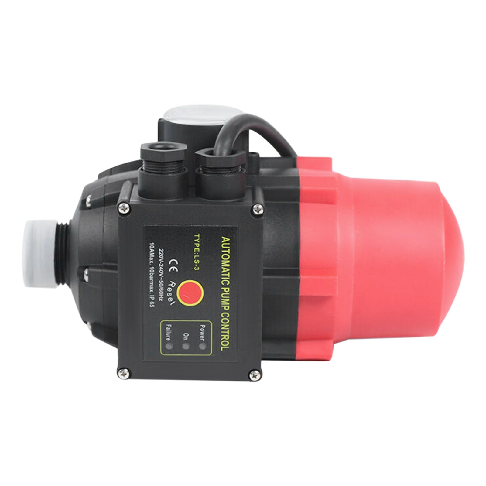 Pompa centrifuga da 1300 W, in acciaio inox ad alte prestazioni, 98 metri, avvio/arresto automatico premendo un pulsante, ideale per l'irrigazione di terreni agricoli, irrigazione del giardino e