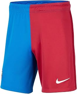 NIKE Unisex Kids Fc Barcelona, 2021/22 Season, Game Equipment, Shorts Home Shorts