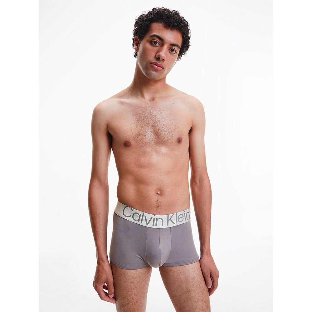 Calvin Klein Low Rise Trunk 3pk 000nb3074a Boxer de Tiro bajo Hombre (Pack de 3)