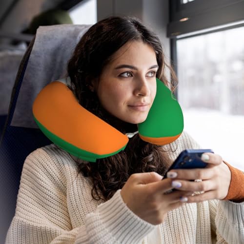 Almohada de viaje espuma memoria tamaño U cervical miniatura 5