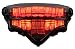 Integrated Sequential LED Tail Lights Smoke Lens for 2004-2009 Yamaha FZ6