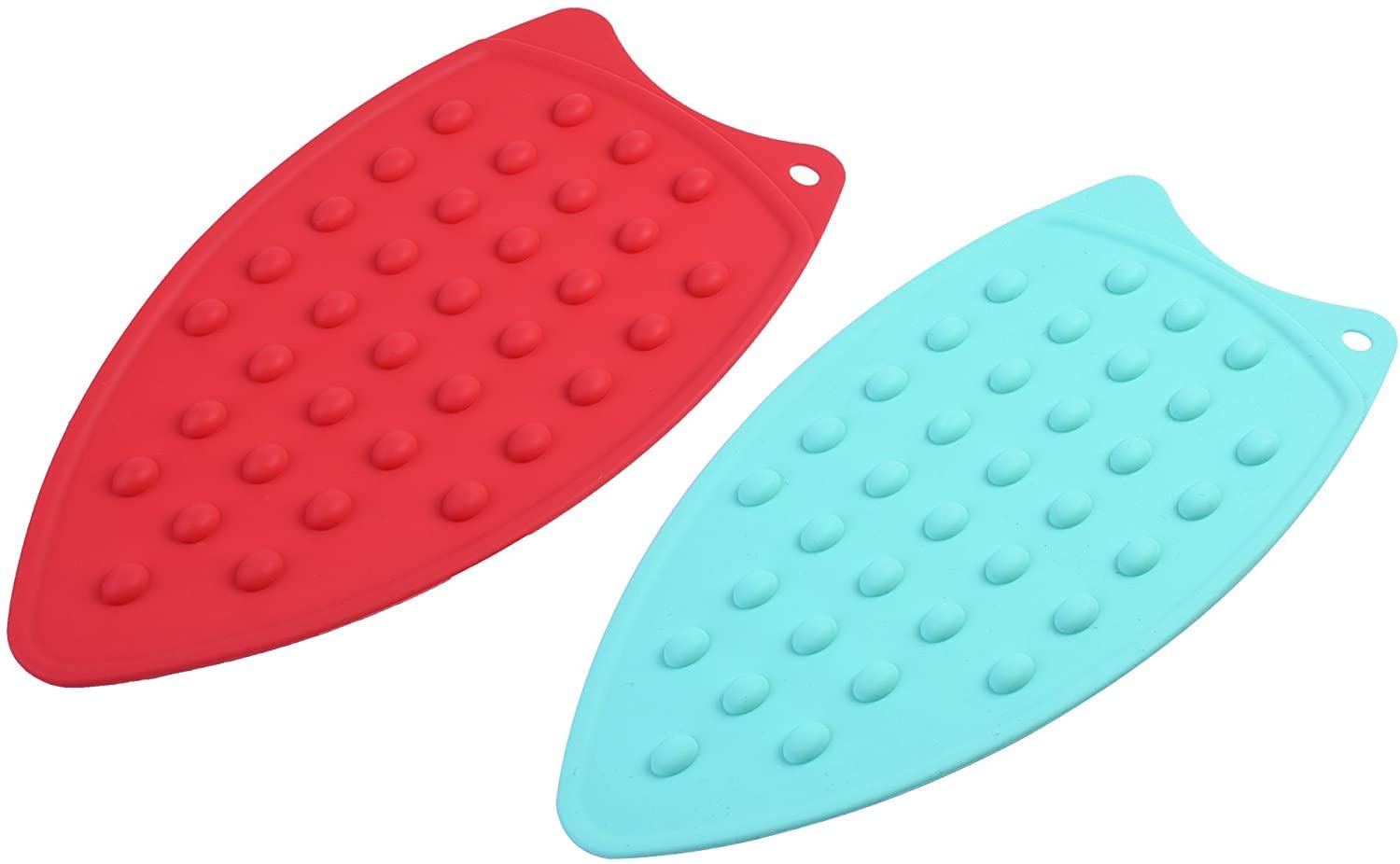 Nabhu Iron Mat | Silicone Ironing Felt Pad | Het Resistant Iron Holder Insulation Pad | Ironing Boards for Home Travelling (2Psc_Multicolor)