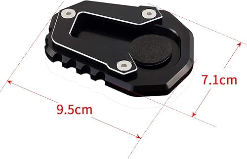 Miniatura 5 de Para BMW F900R F900 F900 R 900R XR 2020 motocicleta Kickstand pie lateral soporte soporte placa soporte soporte soporte soporte soporte lateral