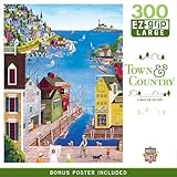 MasterPieces Town & Country A Walk On The Pier EZ Grip Jigsaw Puzzle, 300-Piece