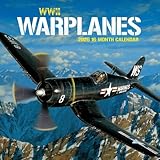 Carousel Calendars, Warbirds of WWII 2026 Wall Calendar, 12'' X 12'', 16-Month Calendar with Stapled Binding