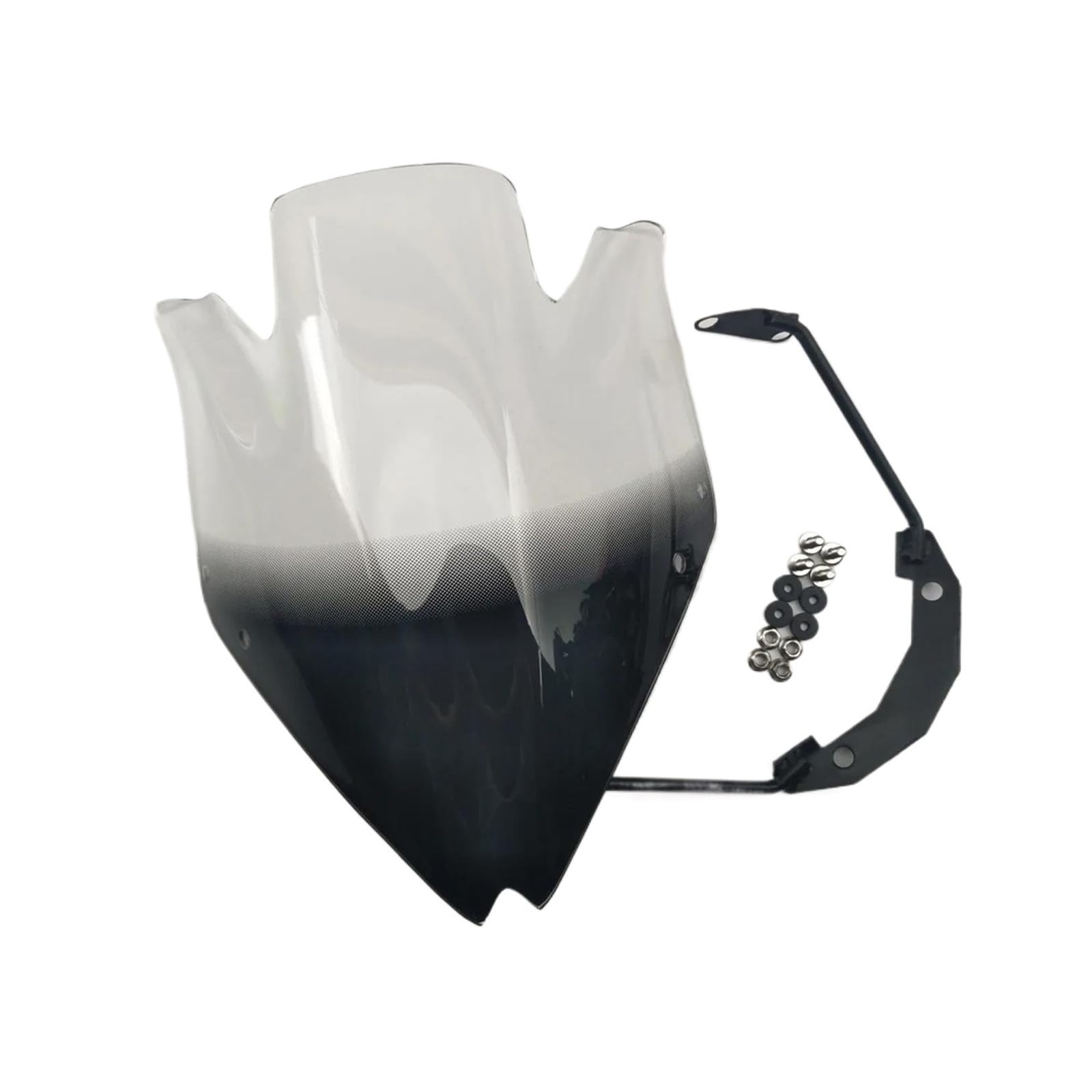 Do Z750R 2007-2012 Szyba Przednia, Osłona , Spoiler W Kolorze Przydymionym Czarnym Przedłużenie szyby motocykla(Clear)