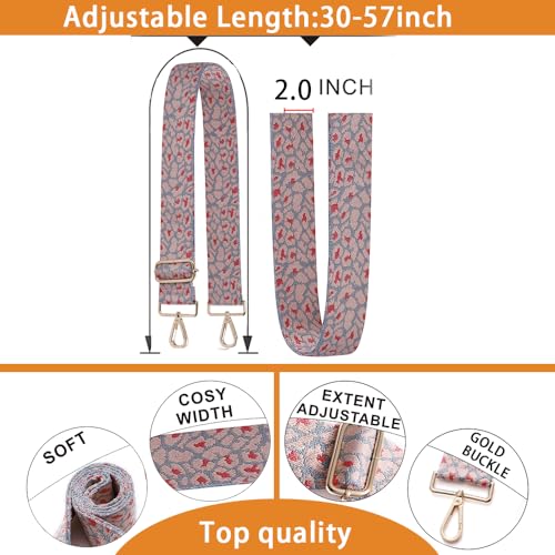 Image of S-Jacorry Purse Strap Replacement Crossbody Wide Shoulder Strap Adjustable Canvas Straps Handbag Strap Replacement Belts