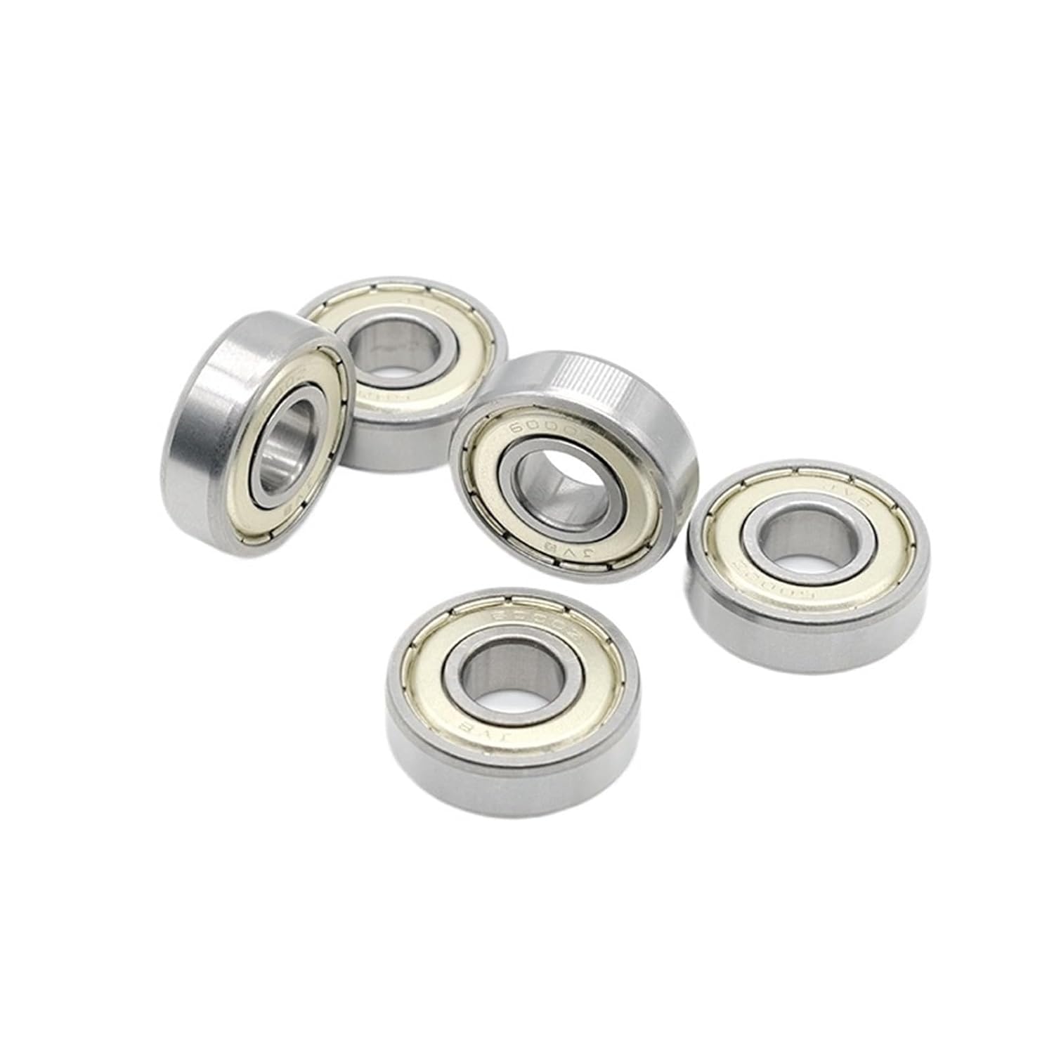 1Pcs 6000ZZ Bearing ABEC-7 10x26x8mm Deep Groove 6000 ZZ Ball Bearings 6000Z 80100 Z