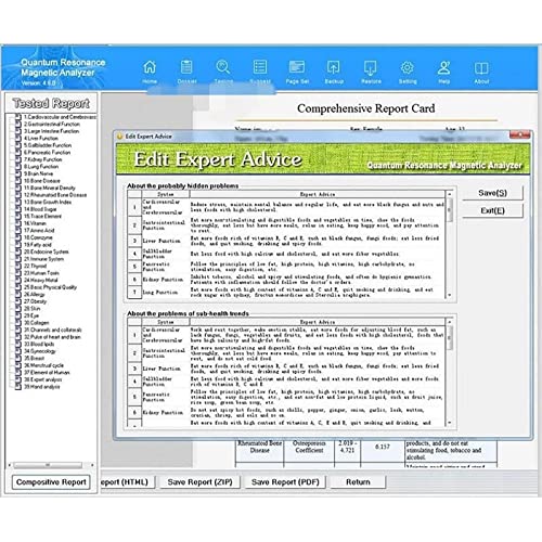 THREMA Analyseur Magnétique De Résonance Quantique, Détecteur Quantique D'analyseur De Santé Corporelle Portable Professionnel, Collectez Rapidement des Données De Santé, pour Les Soins De Santé – vue 4
