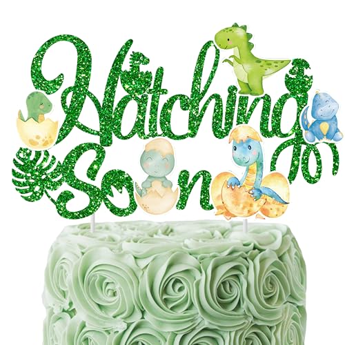 Dinosaur Hatching Soon Topper