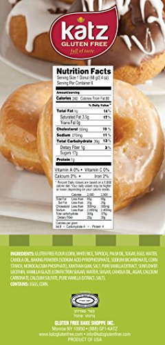 Katz Gluten Free Variety Pack | 1 Glazed Donuts, 1 Powdered Donuts, 1 Glazed Chocolate Donut Holes | Dairy Free, Nut Free, Soy Free, Gluten Free | Kosher (1 Pack Of Each) #TOP5