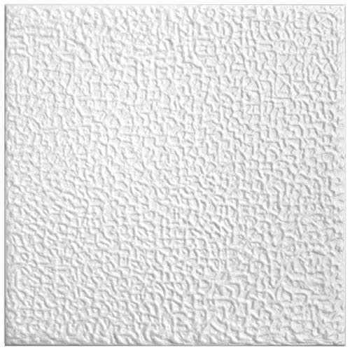 1 m2 Placas de techo poliestireno placas estuco techo Decoración Placas 50 x 50 cm, nº 09