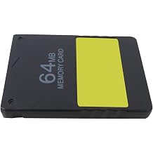 Replacement Memory Card for P-S2 Meory Card FMCB 64MB, Fit for P-layStation 2 P-S2, Just Plug and Play