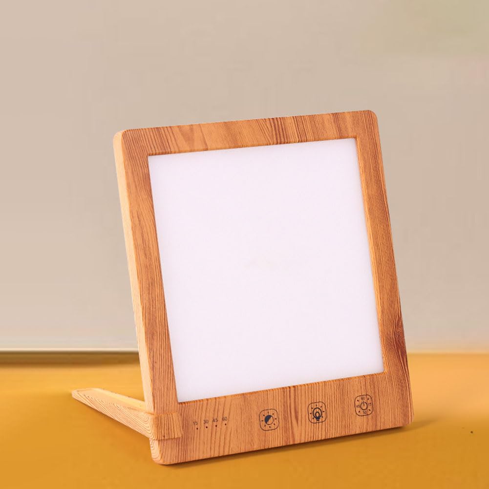 Lampa światła Dziennego 10000 lux Lampka do Światłoterapii LED Symulowane Światło Słoneczne Lampy do Światłoterapii Ściemnianie i sterowanie dotykowe Lampka światła dziennego Prysznic świetlny