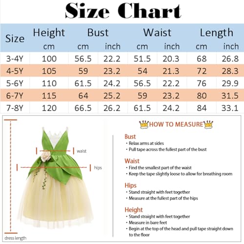 Disfraz de Princesa para Niñas 4-5 años Verde miniatura 6