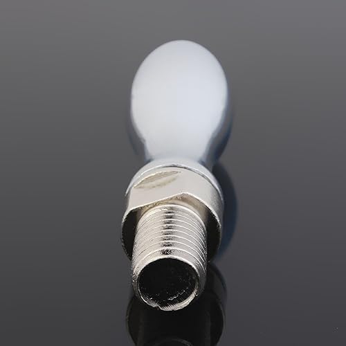 Miniatura 4 de 3 piezas de molienda de molienda cromada máquina volante M12 roscas giratorias empuñaduras