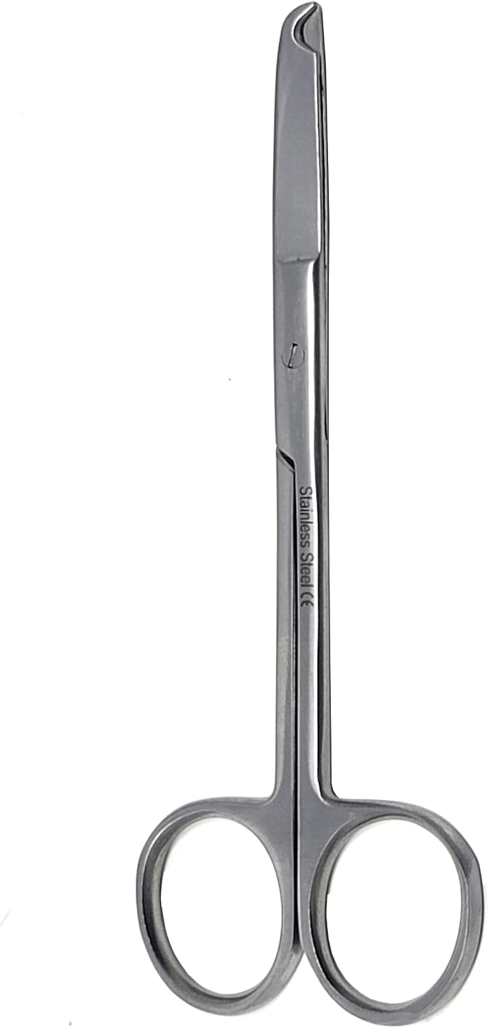 Premium A2ZSCILAB 5 Pieces Veterinary Needle Holder Scissors Hemostat Forceps Tweezers Instruments (All in One)