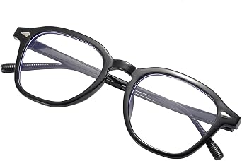 Blue Light Blocking Glasses frame polygon Computer Gaming Glasses Frame for Women Men