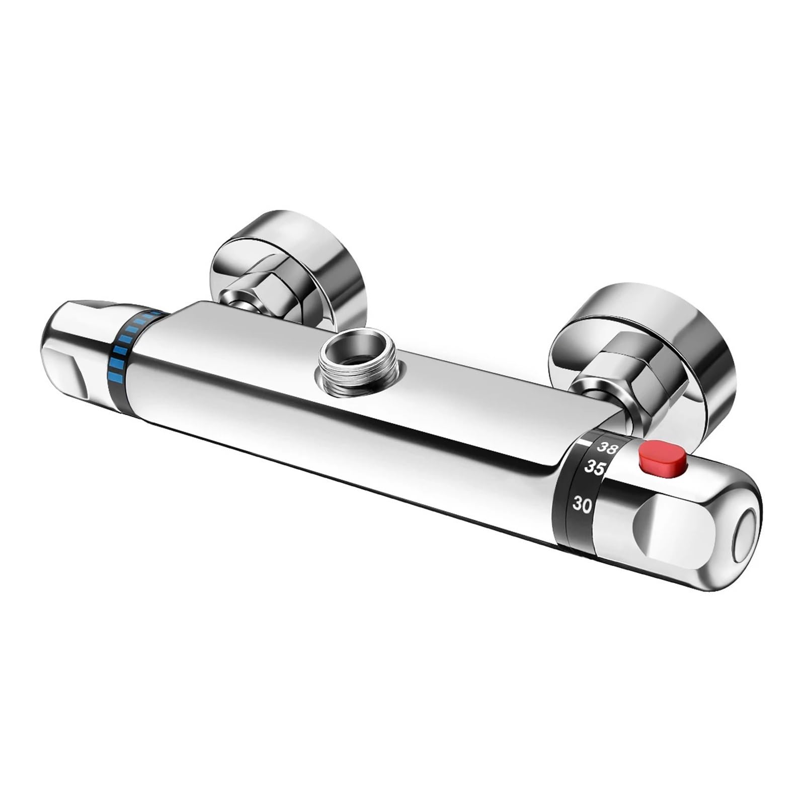 Válvula mezcladora de ducha termostática, grifo combinado de baño de ducha termostático, grifo de bañera con mango