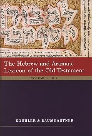 The Hebrew and Aramaic Lexicon of the Old Testament, 2 volume set