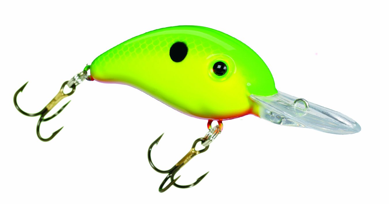 Strike King Slab-Hammer Crappie Crk M3 Series/Limetruese-Pink Belly, 0.035, SHCCM3-627