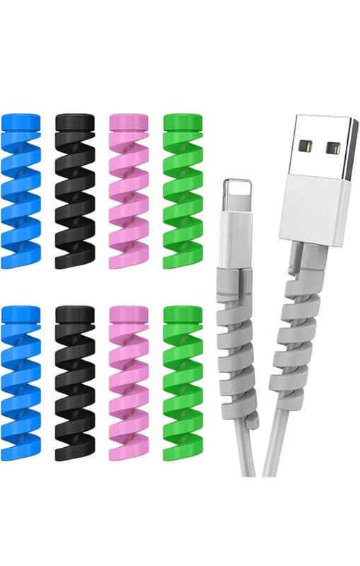 Cable Protector for Huawei P Smart Pro 2019 Cable Protector for Wires, Cable Protector for Type c, Cable Wire Protector, Cable Protectors for USB Chargers,MacBook,Laptop C-1