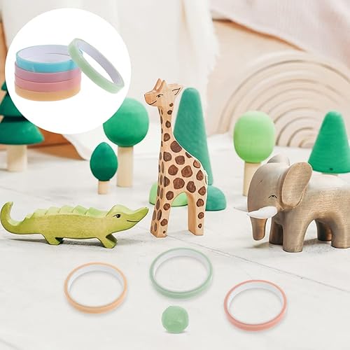 Miniatura 9 de STOBOK 12 rollos de cinta adhesiva de descompresión de color adhesivo de bola de color adhesivo DIY cinta de bola de color a granel para adultos