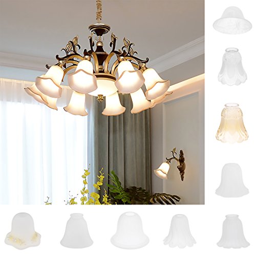 Perfk Luci per Ventilatori a Soffitto, Paralumi di...