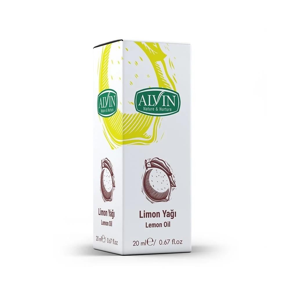 Alvin Limon Yağı Lemon Oil, Doğal, 20 ml
