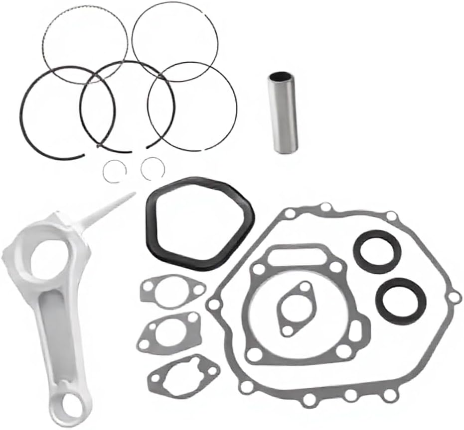 Rebuild Kit For 13HP GX390 Engine Piston Ring Gasket Compatible With Automotive Motorcycle Parts 13101-ZF6-W00 13200-ZE2-010