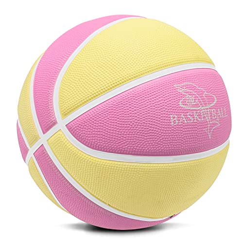 Mscyae Youth Basketball Size 5(27.5"),Kids Basketball For Indoor Outdoor Pool Play Games Or Practice Basketball Basic Skills (Best Gift For Children) #TOP2