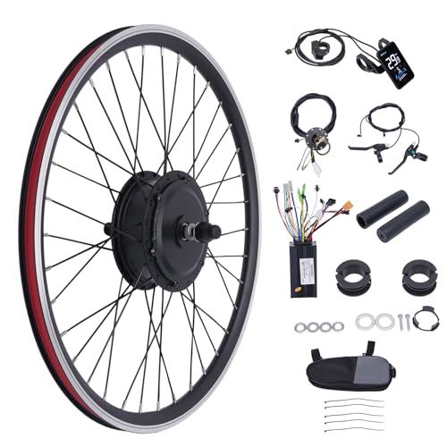 CUBELLIN Electric Bike Conversion Kit 27.5" Front Wheel Hub Motor