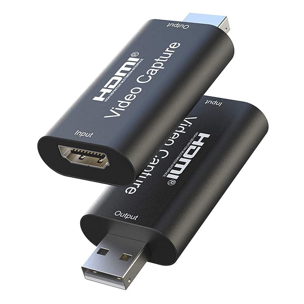Microware Audio Video HDMI Capture Cards, HDMI to USB 2.0, HDMI Capture Device 1080p60, Record via DSLR Camcorder for High Definition Acquisition, Live Broadcasting and More, Game Capture Card-image-6