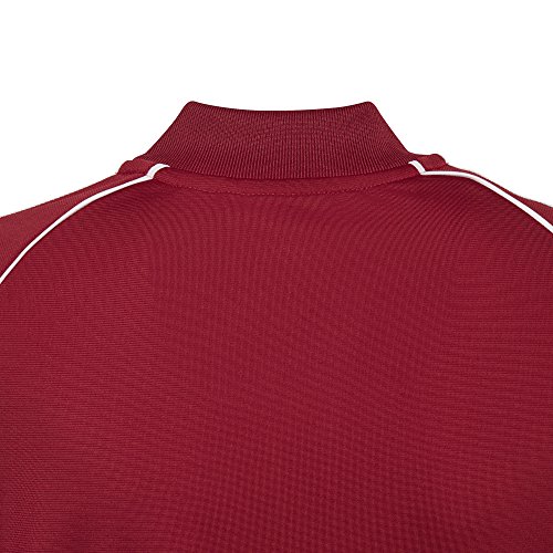 adidas Jaqueta masculina SST Track JacketTrack, Borgonha universitária, G