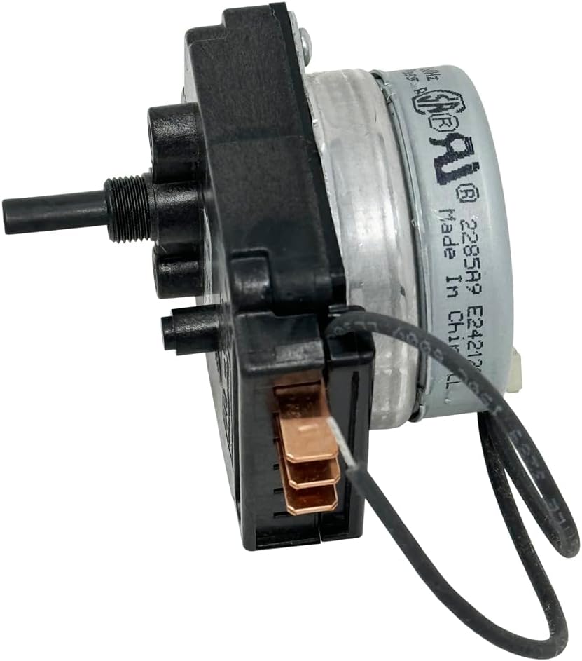 Battery Charger Electromechanical Timer Kit - 120 Min with Hold - Includes Knob, Mounting Hardware, Dial Labels - Threaded Bushing Mount, by Power Forged (697203)
