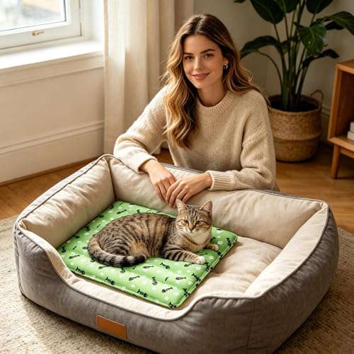 Tapis de refroidissement pour chien canicule solution fraîcheur sol et canapé - 3