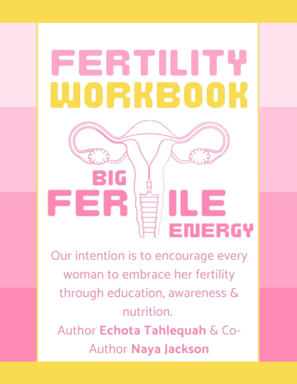 Fertility Workbook: Our intention is to encourage every woman to embrace her fertility through education, awareness & nutrition.