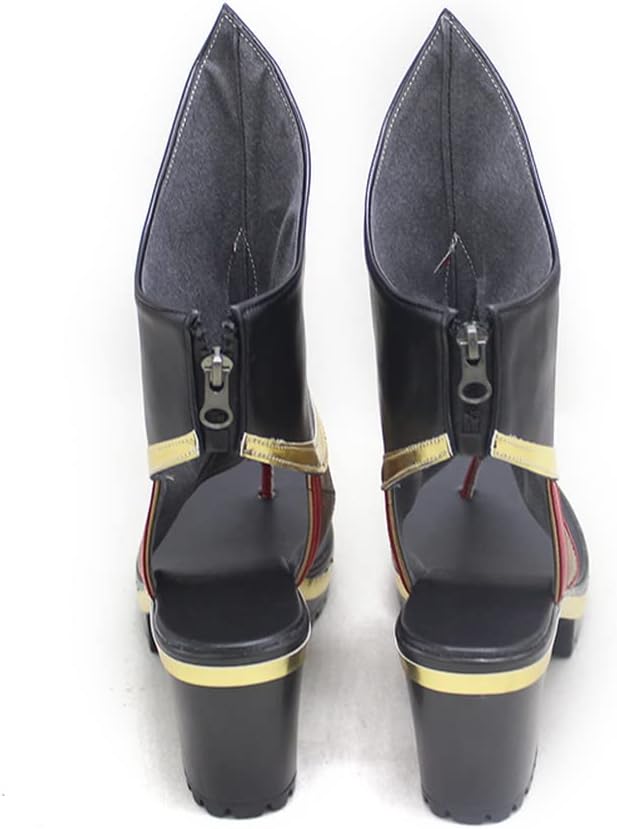 Kuki Shinobu Cosplay Shoes Halloween Carnival Party Daily Leisure Shoes Casual High Heel Shoes