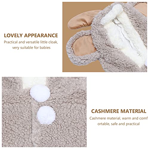 ABOOFAN Manto de Algodão Das Meninas Dos Meninos Dos Desenhos Animados Do Elefante Do Bebê Capa Com