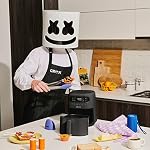 CRUX x Marshmello 3qt Digital Air Fryer with TurboCrisp Technology, Black - Image 2