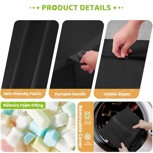 Image of 5FT Bean Bag Chair 5'Giant Bean Bag Chairs with Adults, Large Beanbag Chair