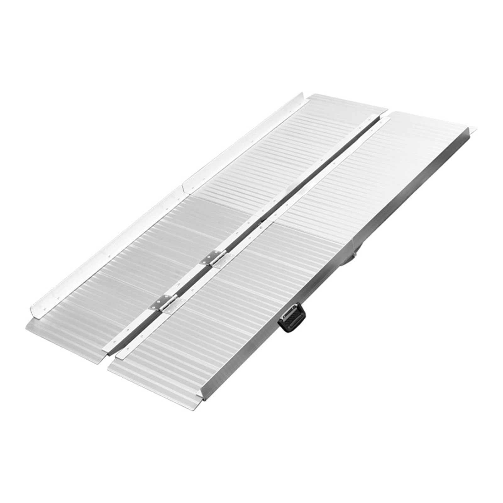 POGHDBXA Wheelchair Ramp, Portable Folding Aluminum Cargo Ramp for Motorcycle, for Home Steps, Stairs, Entrance, Umbra